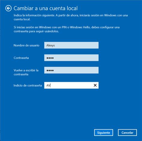 Cómo Cambiar A Una Cuenta Local En Windows 10 Adictec