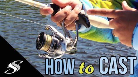 How To Cast A Spinning Reel Rod For Beginners Housepetscare