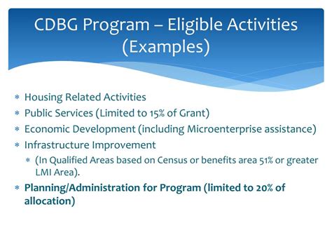 PPT CDBG Entitlement Program Consolidated Action Plan And Annual