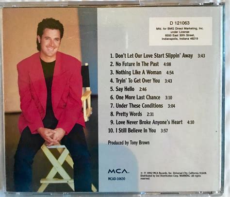 Vince Gill I Still Believe In You CD No Future In The Past Say Hello