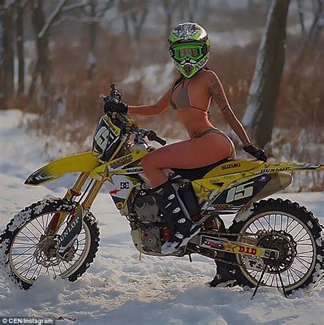 Instagram Biker Olga Pronina Dies In Crash In Russia Daily Mail Online