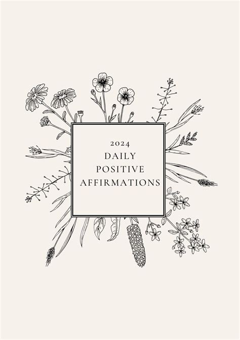 2024 Daily Positive And Powerful Affirmations Self Love Affirmations Empowering Daily