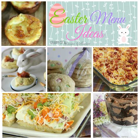 Easter Meal Plan Ideas Diary Of A Recipe Collector