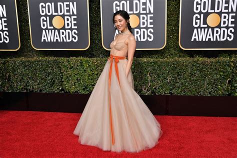 Constance Wu 2019 Golden Globe Awards Red Carpet • Celebmafia