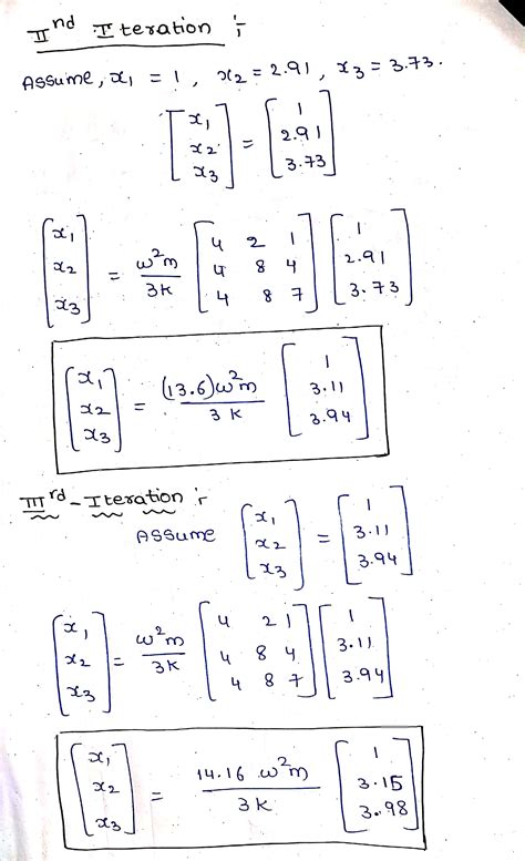 [solved] Obtain The Natural Frequencies And Corresponding Mode Shapes For Course Hero