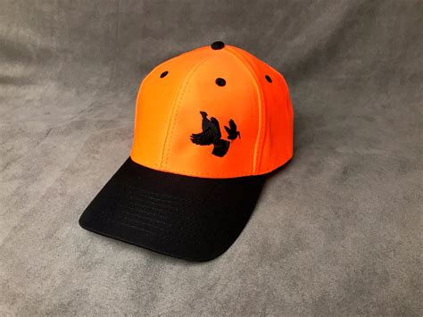 Cap Blackblaze Orange Cap With Two Bird Logo Rgs Aws Upland Store