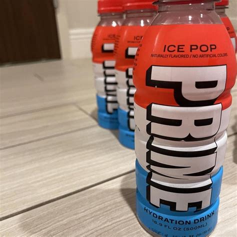 New ice pop prime Usa import 12 bottles available... - Depop