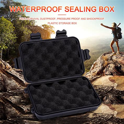 Outdoor Waterproof Sealed Case Shockproof Container Camping EDC Tool