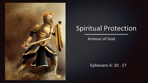 Spiritual Protection Armour Of God Eph 6 10 17 With Pastor Anba Kunjayah Youtube