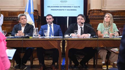 El Senado Aval Convenios Firmados Por Macri Pero No Hubo Dictamen Con