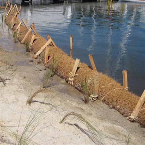 Coir Logs Erosion Control