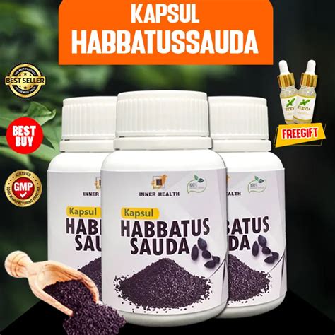 Kapsul Habatus Sauda Original Habbatus Sauda Black Seeds Capsule Ori