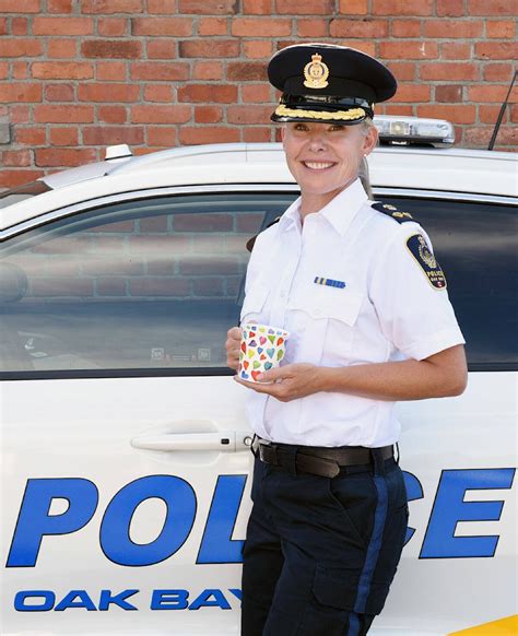 Tweed Tea With Oak Bays First Female Deputy Police Chief Greater