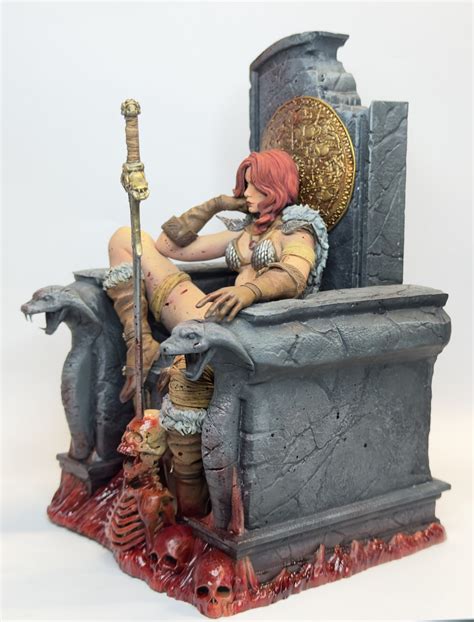 Red Sonja By Buddha Putty Paint