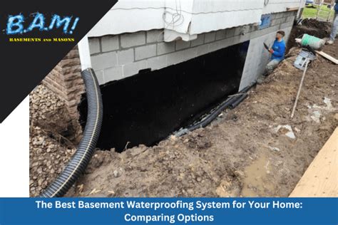 The Best Basement Waterproofing Systems For Your Home