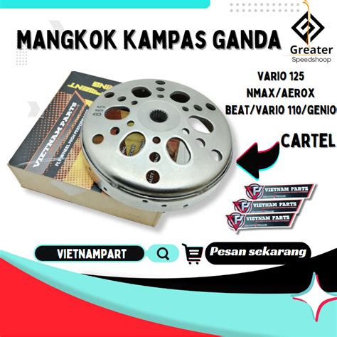 Jual MANGKOK GANDA BEAT FI RUMAH KOPLING GANDA BEAT FI Cartel Terbaru