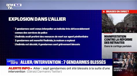 Allier une personne tuée dans l explosion d une maison 7 gendarmes