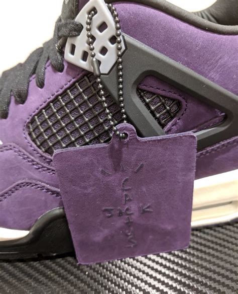 Travis Scott Air Jordan 4 Purple - Sneaker Bar Detroit