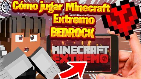 COMO JUGAR MINECRAFT EXTREMO EN BEDROCK Minecraft Hardcore MOD