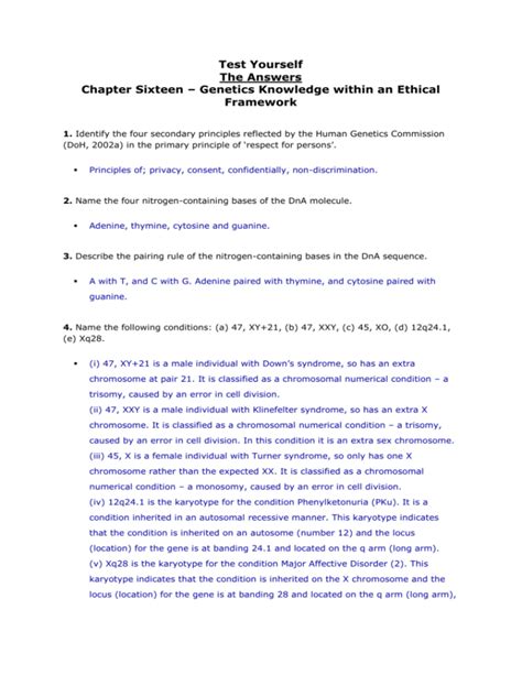 Answers for Chapter 16 Chapter 16 Word Document