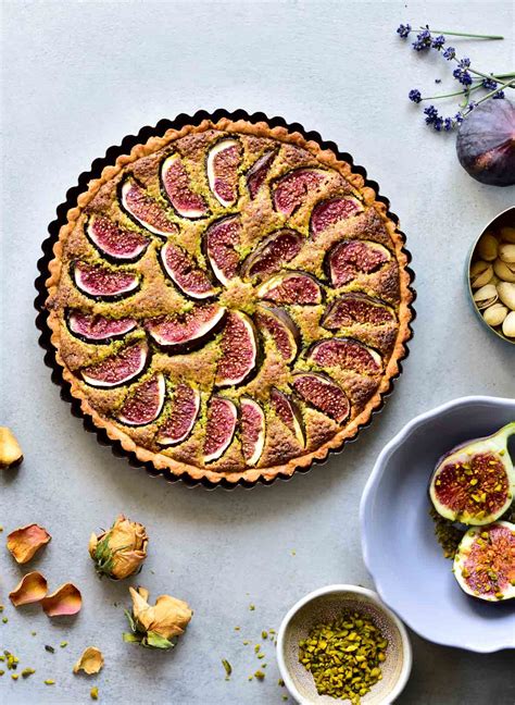 Fig Tart With Pistachio Frangipane Everyday Delicious