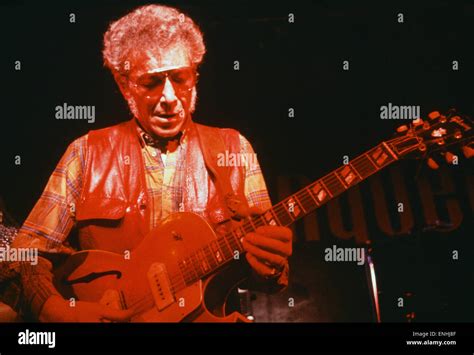 Pioneering Blues Musician Alexis Korner Performing In London January