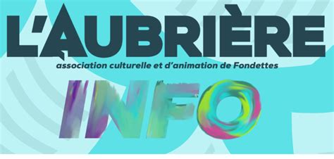 AUBRIERE INFO la newsletter des événements et animations de janvier