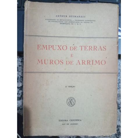 Empuxo De Terras E Muros De Arrimo Arthur Guimar Es Shopee Brasil