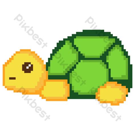 tuyet tac nghe thuat cute turtle pixel art thu vi va  dao