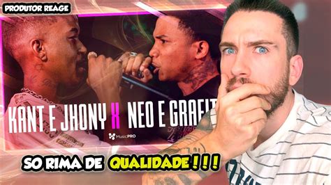 Produtor Reage PEGOU FOGO KANT E JHONY X NEO E GRAFITEH PRIMEIRA