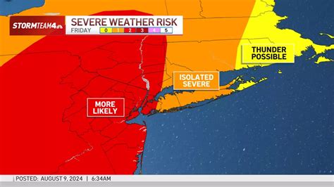 Storm Team 4 Live Updates Tornado Watch Issued In Nj Ny As Debbys