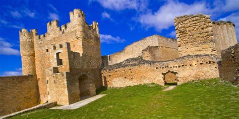 Castle Of Berlanga De Duero Spain Stock Image Image Of Attraction