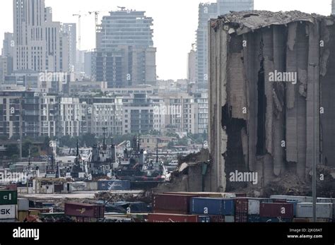 Beirut Libano 31 Luglio 2022 Dopo Aver Fermentato Il Grano Catturato