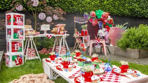 Berry-Themed First Birthday Party - Fern and Maple