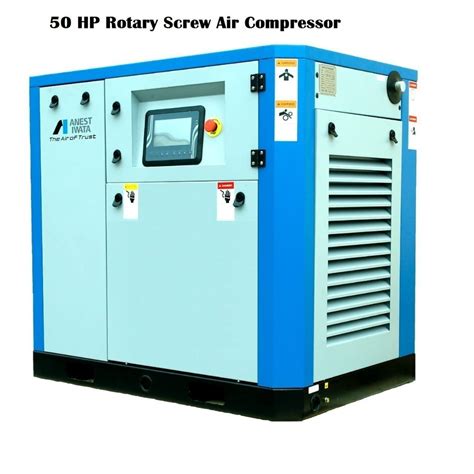 50 HP Rotary Screw Air Compressor Maximum Flow Rate 120 Cfm At Rs