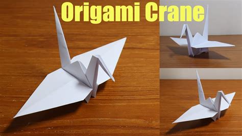 Origami Crane Youtube