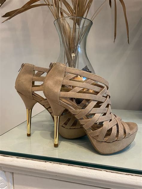 Sand Lia Salto Alto Gladiadora Nude Da Zatz Sand Lia Feminina Zatz