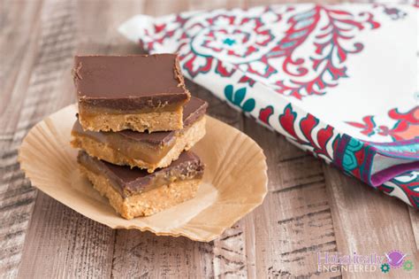 Caramel Nut Butter Bars Paleo And Low Carb Options Holistically