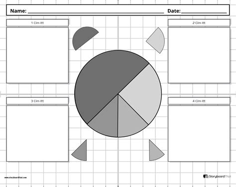 Új ED Kördiagram Sablon 8 Storyboard par hu examples