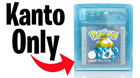 Pok Mon Crystal But I Start In Kanto Youtube