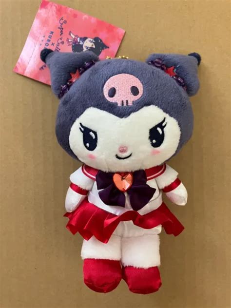 SAILOR MOON ETERNAL X Sanrio Kuromi Mars Ball Chain Mascot Holder Plush