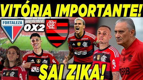 P S Jogo Fortaleza X Flamengo An Lise E Coletiva Do Tite Ao Vivo