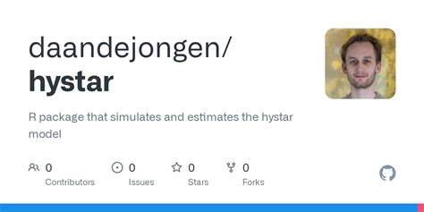 GitHub - daandejongen/hystar: R package that simulates and estimates ...