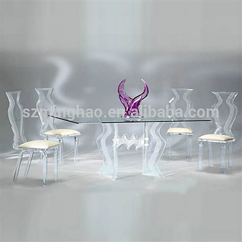 Acrylic Dining Room Table Interior Design