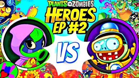 Plants Vs Zombies Heroes Gameplay Green Shadow Vs Impfinity Pvz Heroes