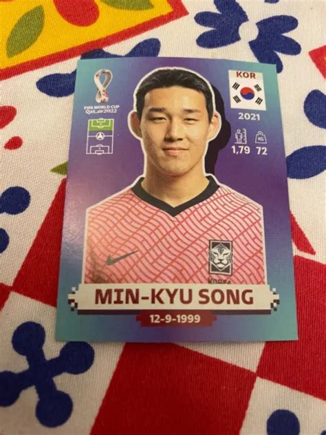 Panini World Cup Qatar Figurina Nr Kor Edicola Mint Min Kyu