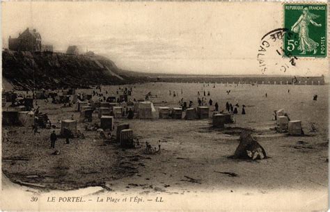 Le Portel La Plage Et L Epi Cartorum