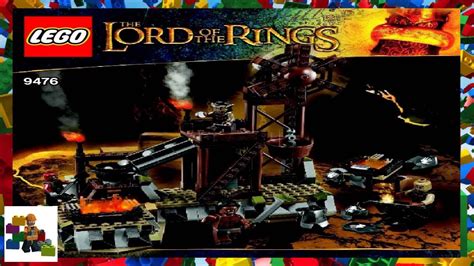 LEGO Instructions The Lord Of The Rings 9476 The Orc Forge YouTube