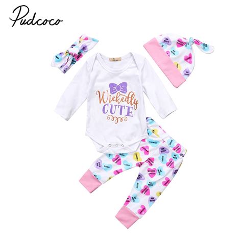 Pudcoco V Tements Pour B B S Filles Combinaison En Coton Manches