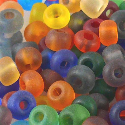 150 Rocailles Perlen Glasperlen Farben Mix 5mm Bunt Rocaillesperlen